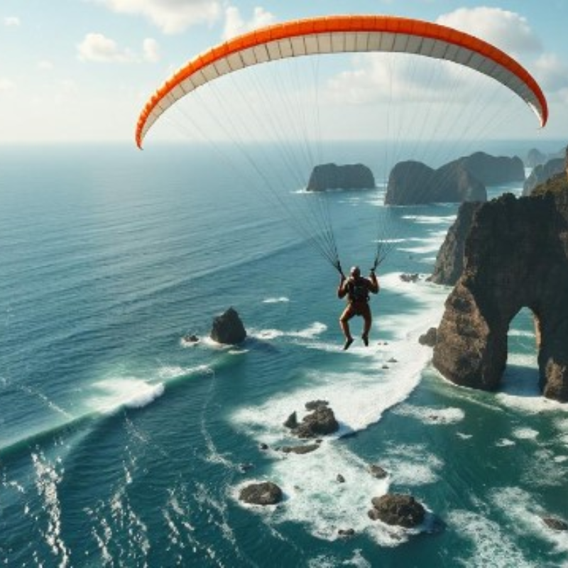 Paragliding Hill_Obelix Sea View